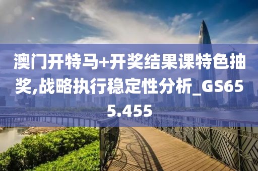 澳门开特马+开奖结果课特色抽奖,战略执行稳定性分析_GS655.455