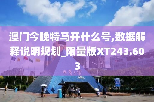 澳门今晚特马开什么号,数据解释说明规划_限量版XT243.603