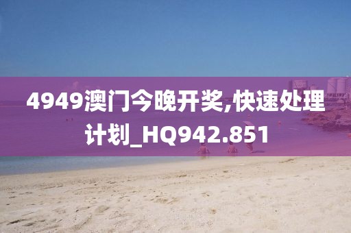 4949澳门今晚开奖,快速处理计划_HQ942.851