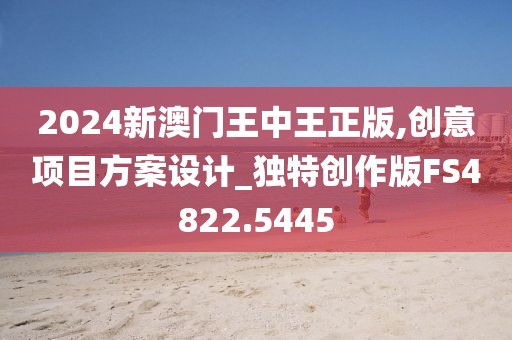 2024新澳门王中王正版,创意项目方案设计_独特创作版FS4822.5445