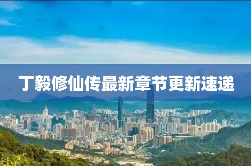 丁毅修仙传最新章节更新速递