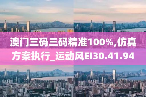 澳门三码三码精准100%,仿真方案执行_运动风EI30.41.94
