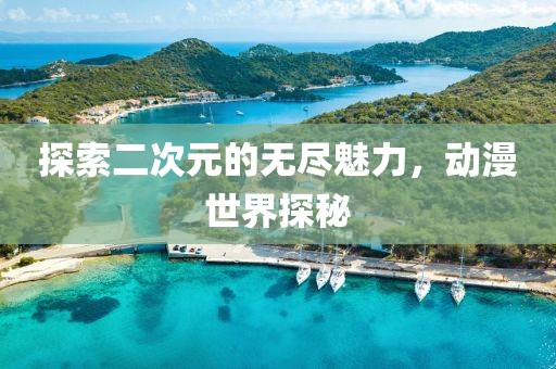 探索二次元的无尽魅力，动漫世界探秘