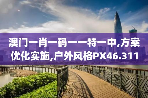 澳门一肖一码一一特一中,方案优化实施,户外风格PX46.311