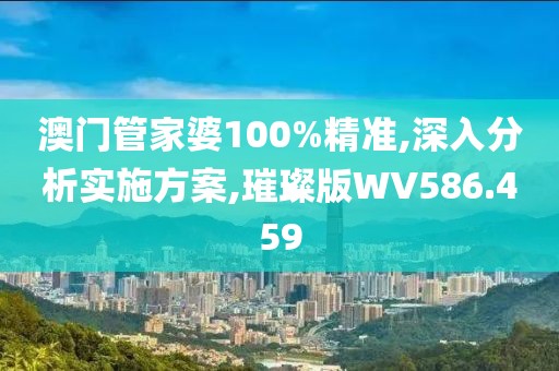 澳门管家婆100%精准,深入分析实施方案,璀璨版WV586.459