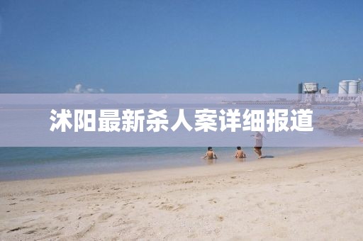 沭阳最新杀人案详细报道