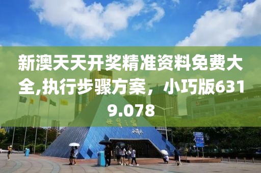 新澳天天开奖精准资料免费大全,执行步骤方案，小巧版6319.078