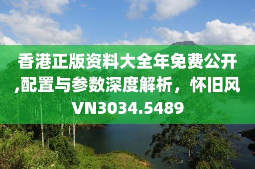 香港正版资料大全年免费公开,配置与参数深度解析，怀旧风VN3034.5489