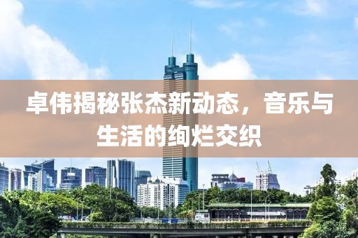 卓伟揭秘张杰新动态，音乐与生活的绚烂交织