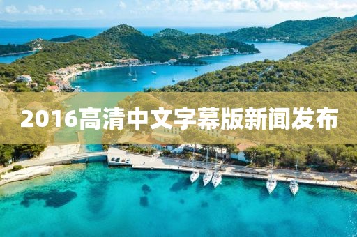 2016高清中文字幕版新闻发布