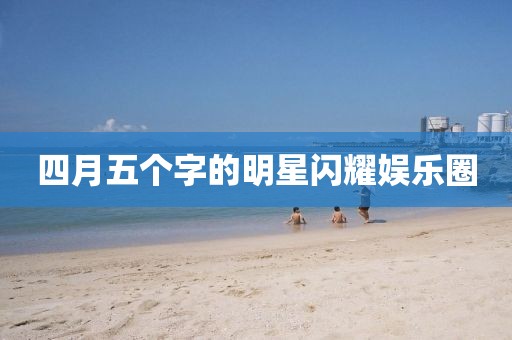 四月五个字的明星闪耀娱乐圈