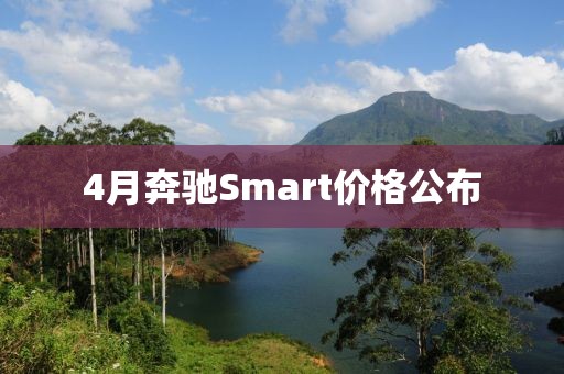 4月奔驰Smart价格公布