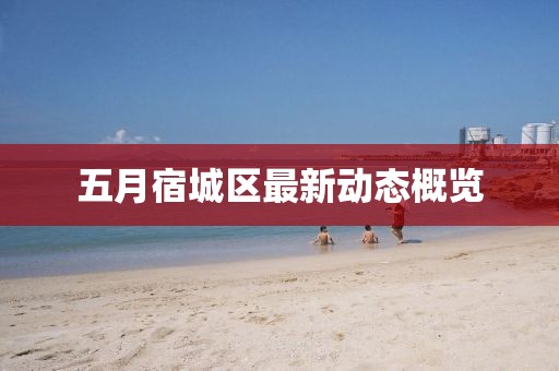 五月宿城区最新动态概览