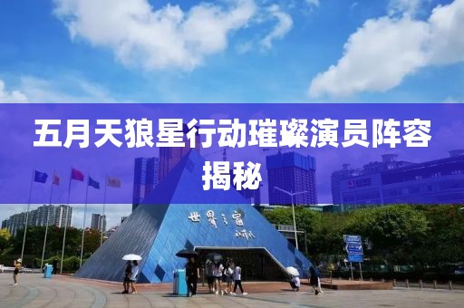五月天狼星行动璀璨演员阵容揭秘