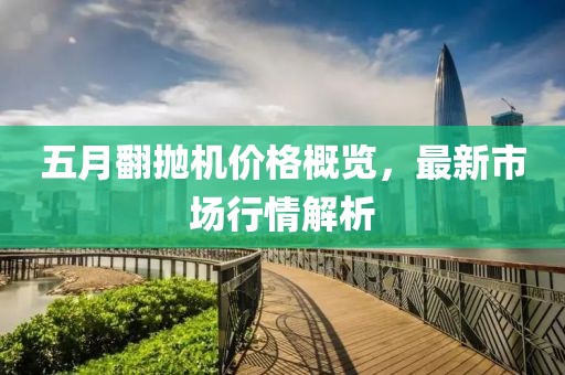 五月翻抛机价格概览，最新市场行情解析