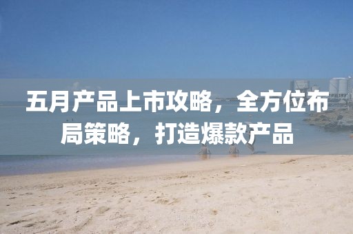 五月产品上市攻略，全方位布局策略，打造爆款产品
