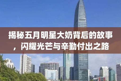 揭秘五月明星大奶背后的故事，闪耀光芒与辛勤付出之路