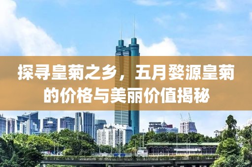 探寻皇菊之乡，五月婺源皇菊的价格与美丽价值揭秘