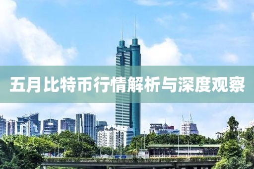 五月比特币行情解析与深度观察