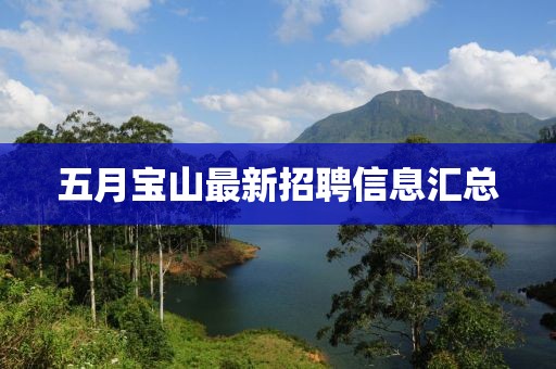五月宝山最新招聘信息汇总