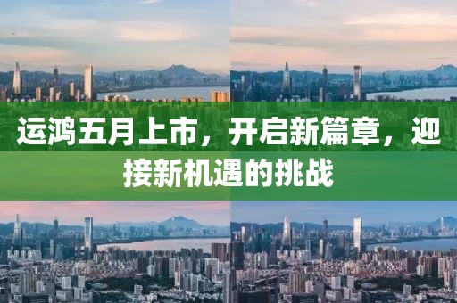 运鸿五月上市，开启新篇章，迎接新机遇的挑战
