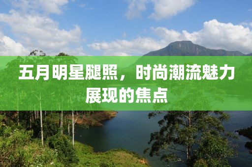 五月明星腿照，时尚潮流魅力展现的焦点