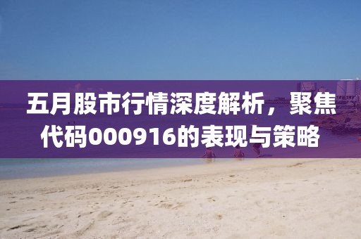五月股市行情深度解析，聚焦代码000916的表现与策略