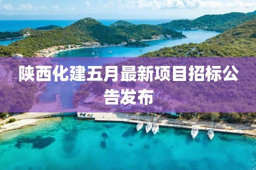 陕西化建五月最新项目招标公告发布
