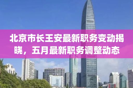 北京市长王安最新职务变动揭晓，五月最新职务调整动态